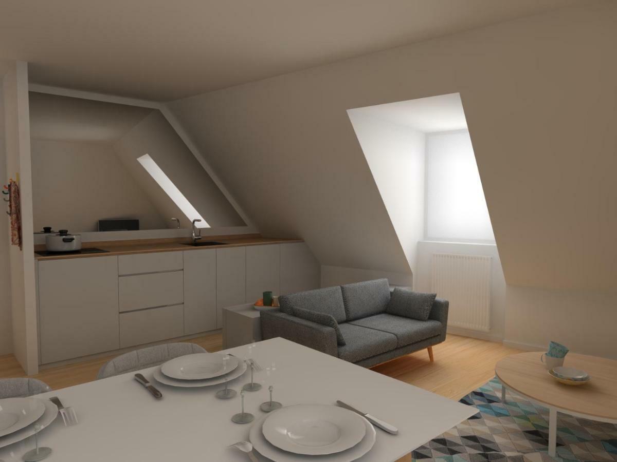 La Vinotiere Chambres Appartements Spa 르 꽁께 외부 사진